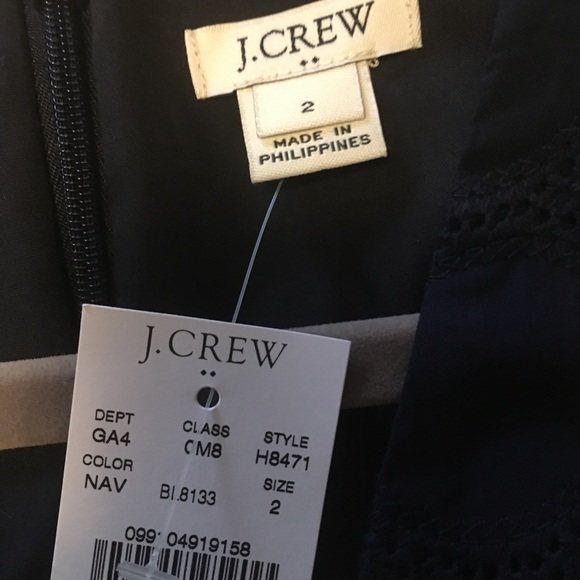 J. Crew Factory Lace V-neck Dress - Picture 4 of 10